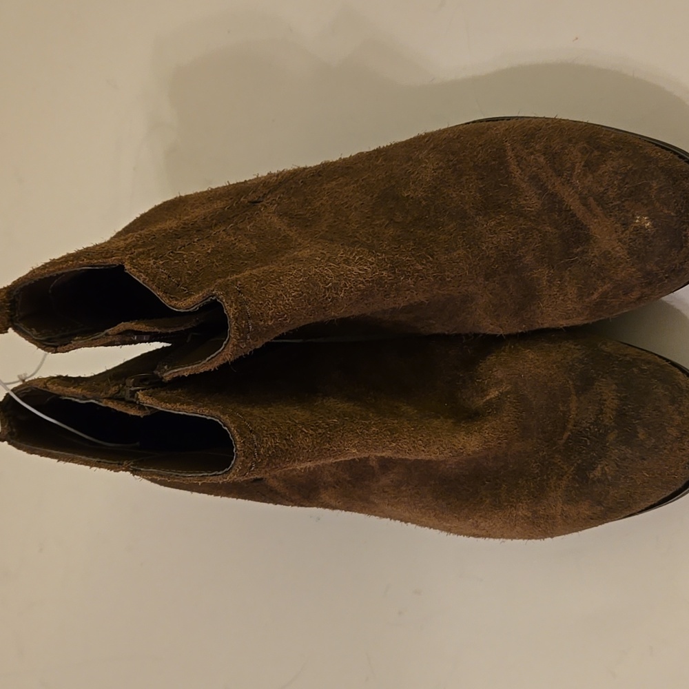 Rockport Danii Ankle Boots Brown Suede Leather